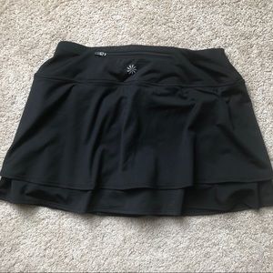 Athleta Black Skort